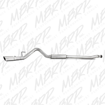 MBRP 11-13 Ford F-150 3.5L V6 EcoBoost 4in Cat Back Single Side Alum Exhaust System-Catback-Deviate Dezigns (DV8DZ9)