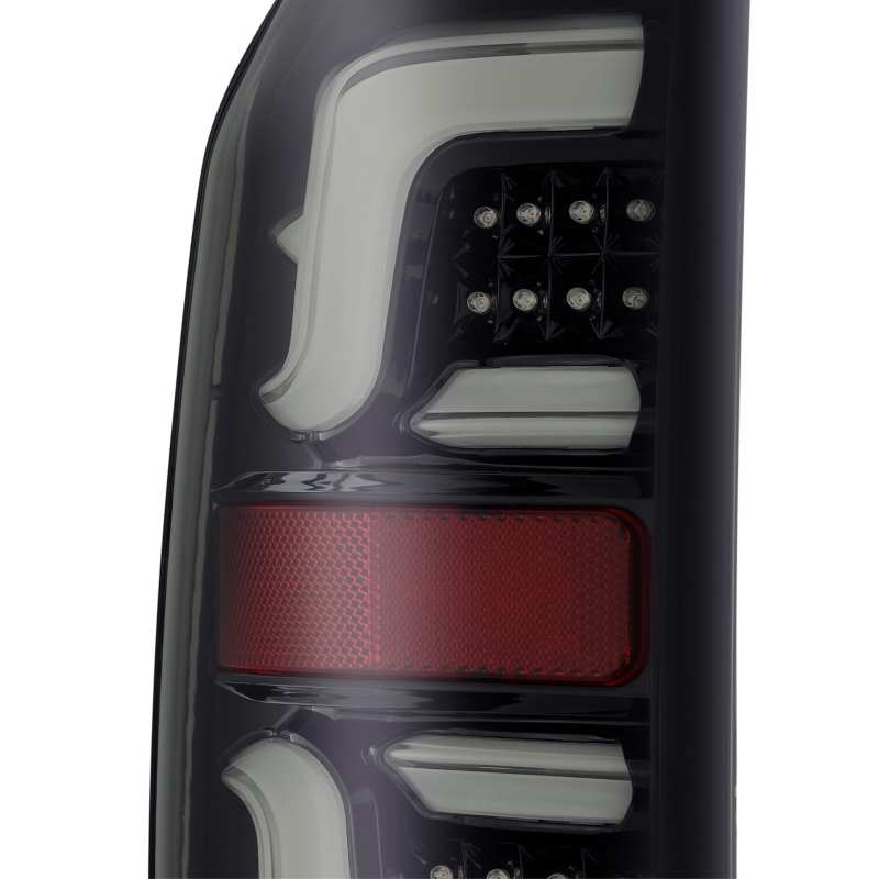 AlphaRex 14-20 Toyota Tundra PRO-Series LED Tail Lights Jet Black-Tail Lights-Deviate Dezigns (DV8DZ9)