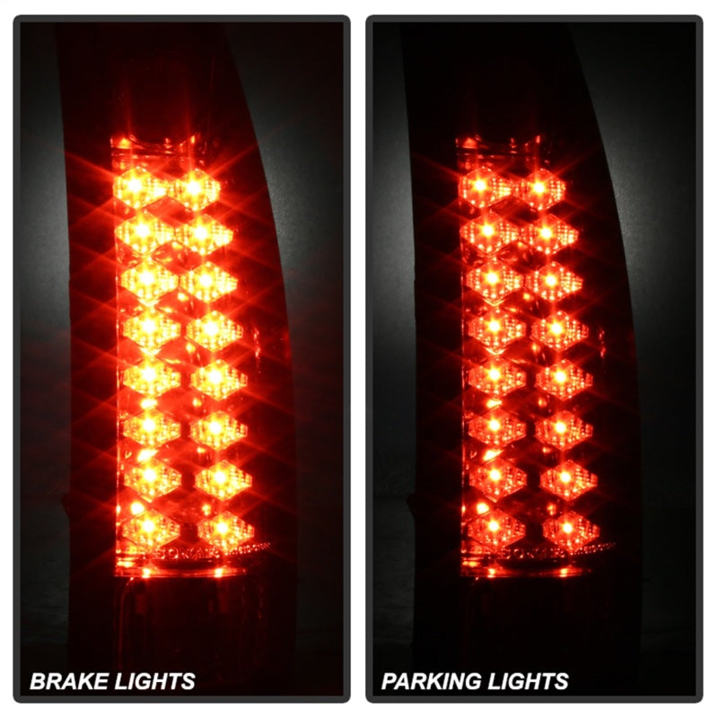 Spyder Chevy C/K Series 1500 88-98/GMC Sierra 88-98 LED Tail Lights Blk Smke ALT-YD-CCK88-LED-BSM-Tail Lights-Deviate Dezigns (DV8DZ9)