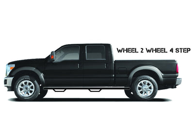 N-Fab Nerf Step 16-17 Toyota Tacoma Double Cab 6ft Bed - Tex. Black - W2W - 3in-Side Steps-Deviate Dezigns (DV8DZ9)