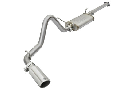 aFe MACH Force XP Cat-Back Stainless Steel Exhaust Syst w/Polished Tip Toyota Tacoma 05-12 L4-2.7L-Catback-Deviate Dezigns (DV8DZ9)