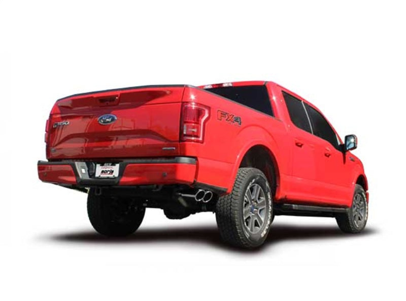 Borla 15-16 Ford F-150 3.5L EcoBoost Ext. Cab Std. Bed Catback Exhaust Touring Truck Side Exit-Catback-Deviate Dezigns (DV8DZ9)