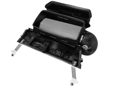 aFe 21-23 RAM 1500 TRX Track Series Carbon Fiber Cold Air Intake System w/ Pro DRY S-Cold Air Intakes-Deviate Dezigns (DV8DZ9)