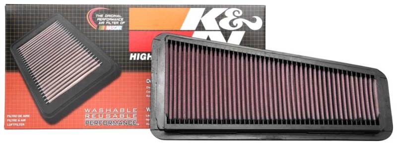 K&N 05-10 Toyota Tacoma/Tundra / 02-09 4Runner / 07-09 FJ Cruiser Drop In Air Filter-Air Filters - Drop In-Deviate Dezigns (DV8DZ9)