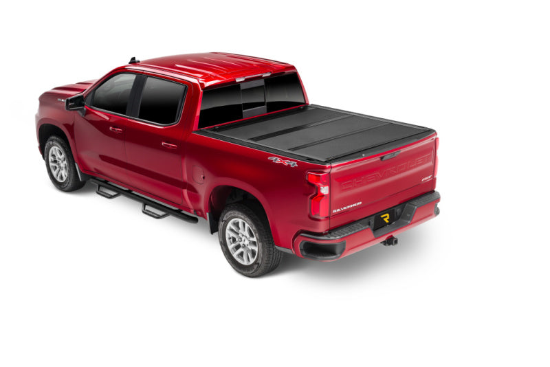UnderCover 14-18 Chevy Silverado 1500 (19 Legacy) 5.8ft Armor Flex Bed Cover - Black Textured-Bed Covers - Folding-Deviate Dezigns (DV8DZ9)