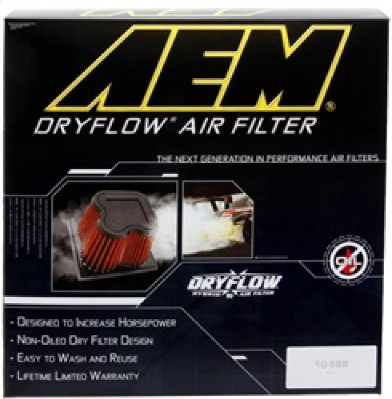 AEM 10 Dodge Ram 2500/3500 6.7L L6 DSL 11in L x 9.75in W x 6.5in H Replacement DryFlow Air Filter-Air Filters - Direct Fit-Deviate Dezigns (DV8DZ9)