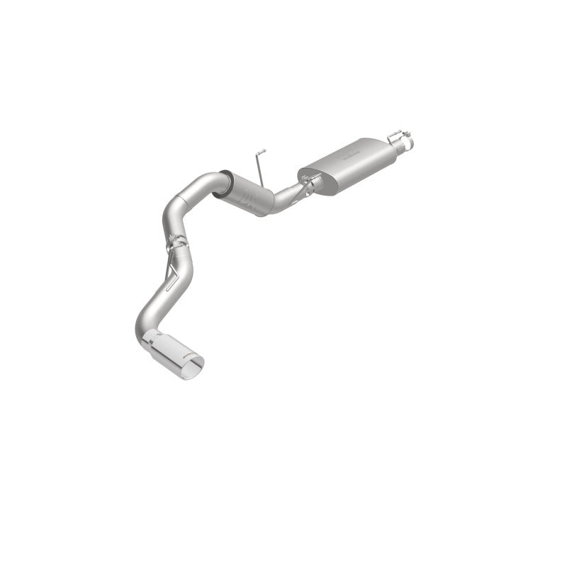 MagnaFlow Cat-Back, SS, 4in, Single Pass Side Rear Exit 5in Tip 14-15 Ram 2500 6.4L V8 CC LB/MC SB-Catback-Deviate Dezigns (DV8DZ9)