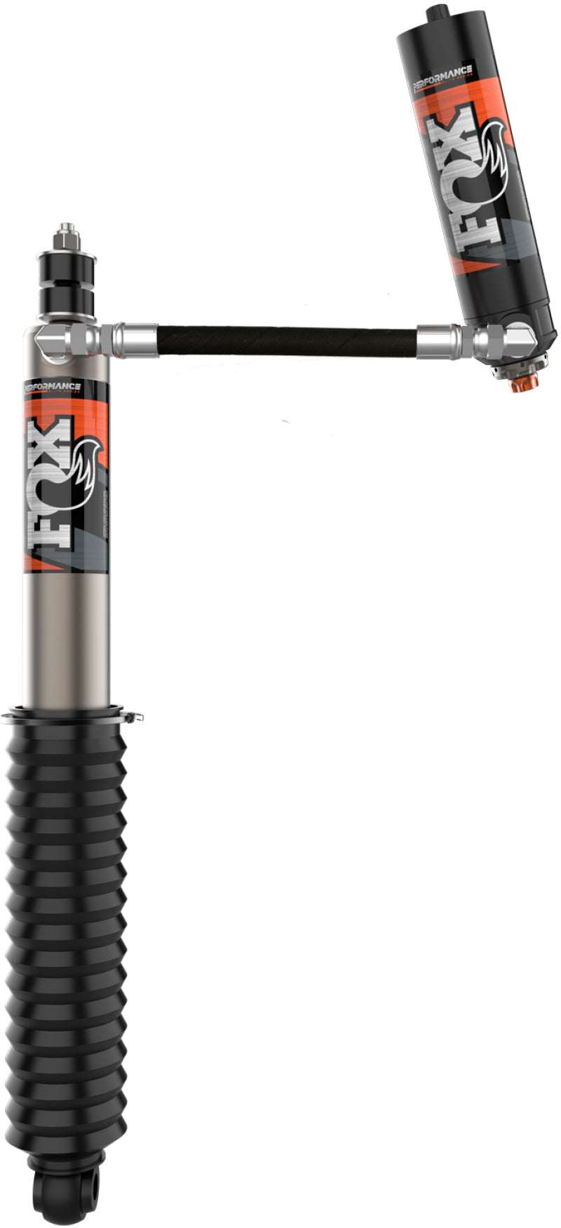 Fox 2022+ Toyota Tundra 0-1.5in Lift Rear Performance Elite Series 2.5 Reservoir Shocks - Adjustable-Coilovers-Deviate Dezigns (DV8DZ9)