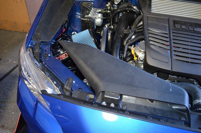 Injen 2015+ Subaru WRX 2.0L 4 Cyl (Turbo) Wrinkle Red Short Ram Intake w/ MR Tech and Heat Shield-Cold Air Intakes-Deviate Dezigns (DV8DZ9)