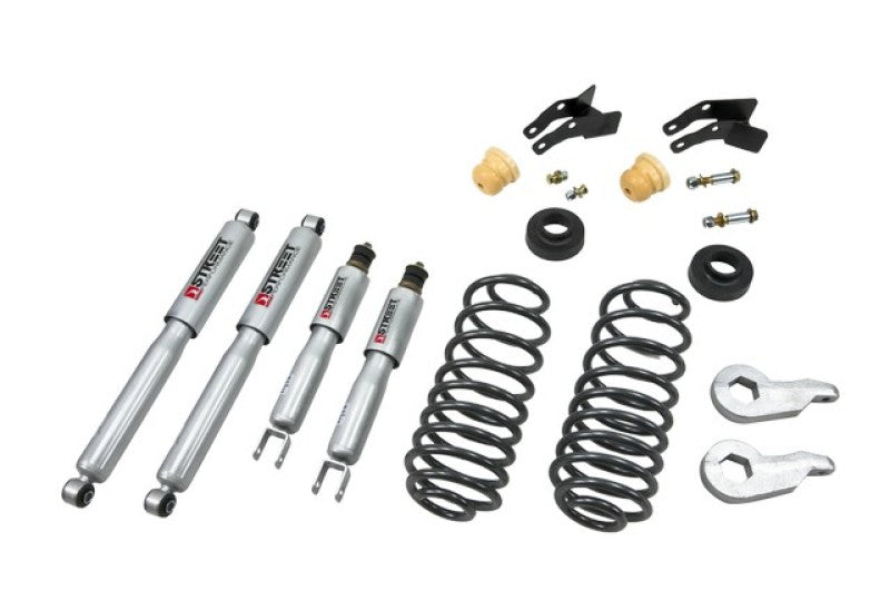 Belltech LOWERING KIT WITH SP SHOCKS-Lowering Kits-Deviate Dezigns (DV8DZ9)