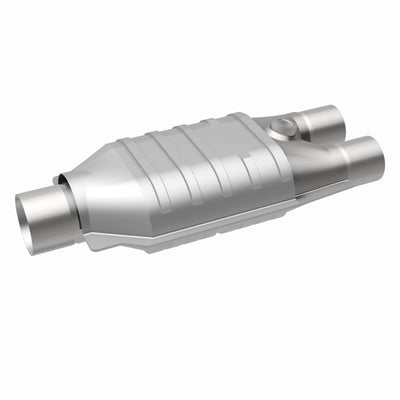 MagnaFlow Conv Univ 2/2.5 D/S Single O2 FED-Catalytic Converter Universal-Deviate Dezigns (DV8DZ9)