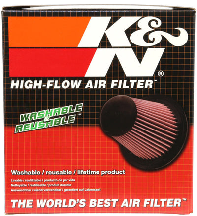 K&N Filter Universal Air Filter Carbon Fiber Top With 6in Flange x 7.5in Base x 6in H-Air Filters - Universal Fit-Deviate Dezigns (DV8DZ9)