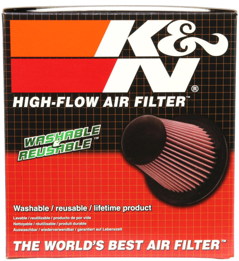 K&N Filter Universal Air Filter Carbon Fiber Top With 6in Flange x 7.5in Base x 6in H-Air Filters - Universal Fit-Deviate Dezigns (DV8DZ9)