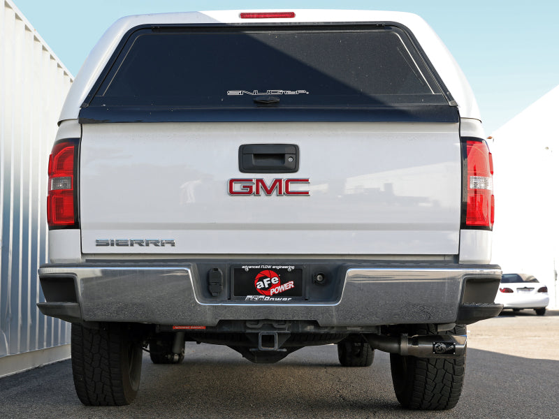 aFe Apollo GT Series 3in 409SS GM Silverado/Sierra 1500 09-18 V6-4.3/V8-4.8/5.3L - Polished-Catback-Deviate Dezigns (DV8DZ9)