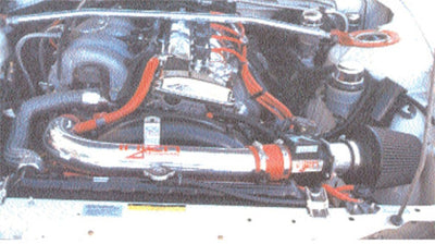 Injen 95-96 Nissan 240SX L4 2.4L Black IS Short Ram Cold Air Intake-Cold Air Intakes-Deviate Dezigns (DV8DZ9)