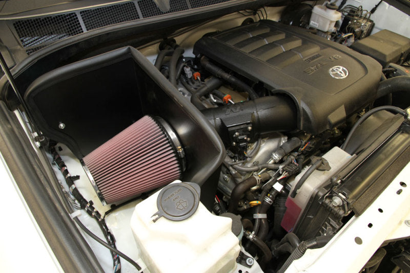 K&N 14-15 Toyota Tundra V8-4.7L/5.7L Performance Air Intake System-Cold Air Intakes-Deviate Dezigns (DV8DZ9)