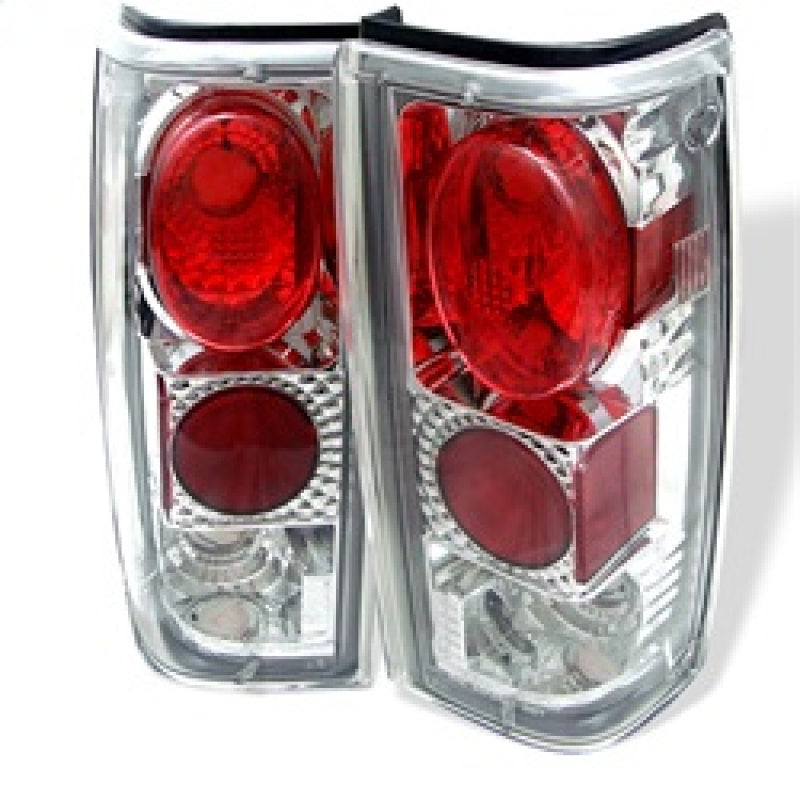 Spyder Chevy S10/S10 Blazer 82-93 Euro Style Tail Lights Chrome ALT-YD-CS1082-C-Tail Lights-Deviate Dezigns (DV8DZ9)