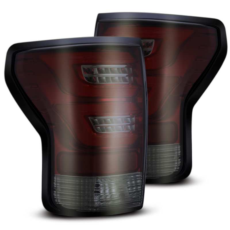 AlphaRex 07-13 Toyota Tundra PRO-Series LED Tail Lights Red Smoke-Tail Lights-Deviate Dezigns (DV8DZ9)