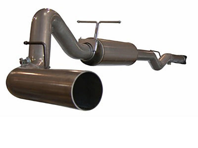 aFe LARGE Bore HD Exhausts Cat-Back SS-409 EXH CB GM Diesel Trucks 06-07 V8-6.6L (td) LLY/LBZ-Catback-Deviate Dezigns (DV8DZ9)