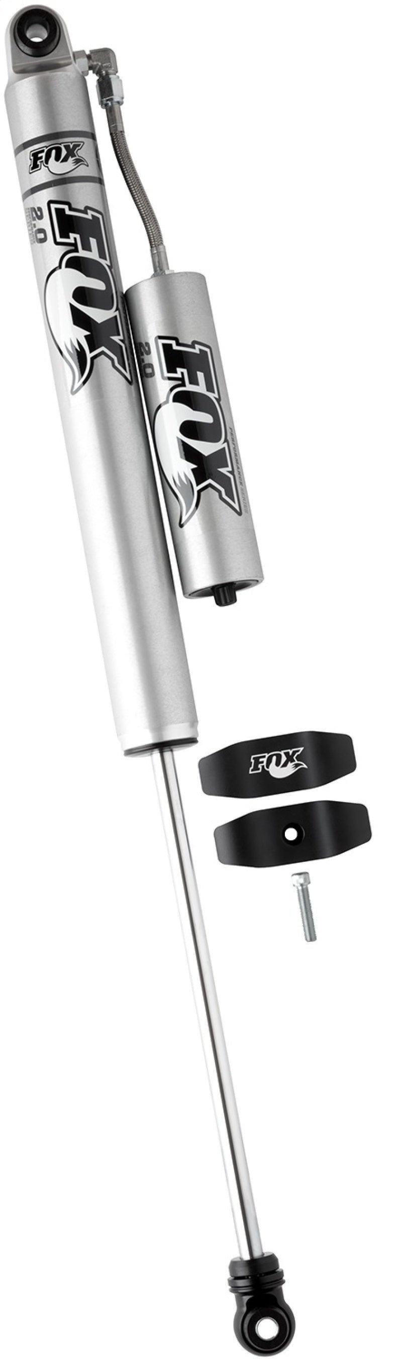 Fox 05+ Ford SD 2.0 Performance Series 13.6in. Smooth Body Remote Res. Rear Shock / 1.5-3.5in. Lift-Shocks and Struts-Deviate Dezigns (DV8DZ9)