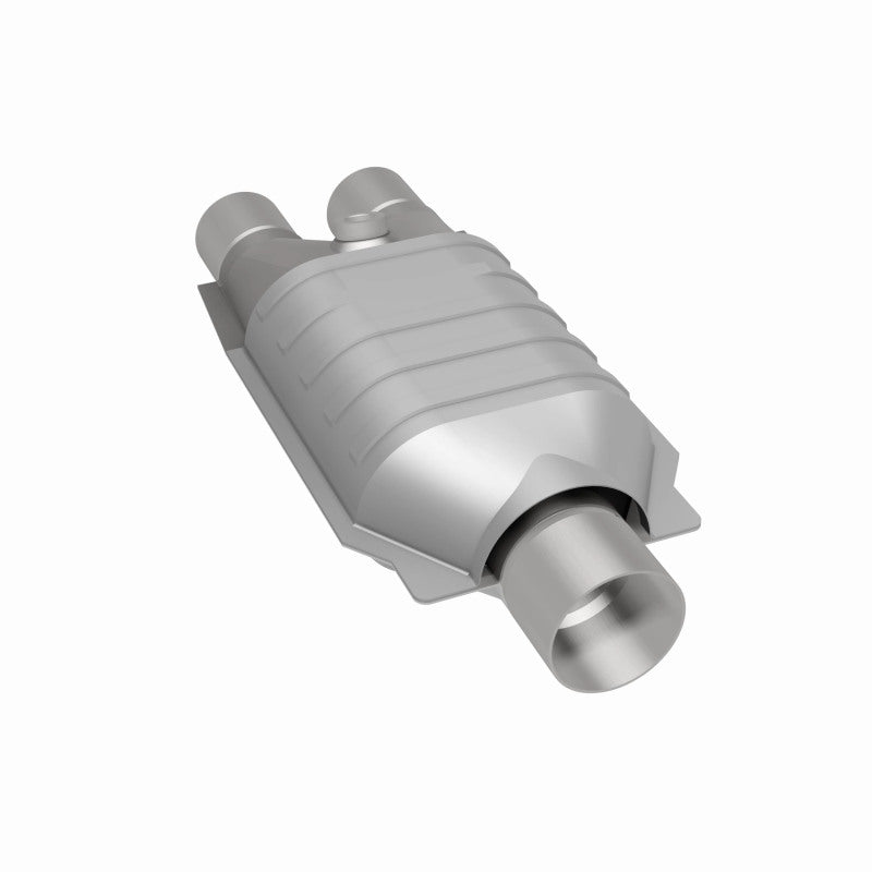 MagnaFlow Conv Univ 2/2.5 D/S Single O2 FED-Catalytic Converter Universal-Deviate Dezigns (DV8DZ9)