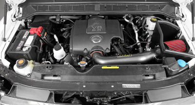 AEM 04-08 Nissan Armada Silver Brute Force Air Intake-Cold Air Intakes-Deviate Dezigns (DV8DZ9)