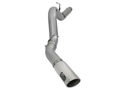 aFe LARGE Bore HD 5in Exhausts DPF-Back SS w/ Pol Tips 16-17 GM Diesel Truck V8-6.6L (td) LML/L5P-DPF Back-Deviate Dezigns (DV8DZ9)