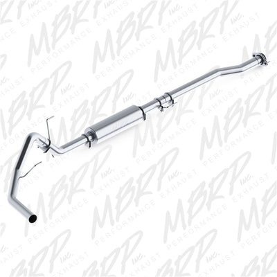 MBRP 2011-2014 Ford F150 V6 EcoBoost 3in Cat Back Single Side AL P Series Exhaust-Catback-Deviate Dezigns (DV8DZ9)