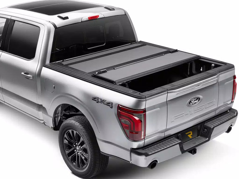 BAK 14-18 Chevy Silverado 1500 / 15-20 Silverado 2500/3500 5ft 8in Bed BAKFlip MX4 Matte Finish-Hard Fold-Deviate Dezigns (DV8DZ9)