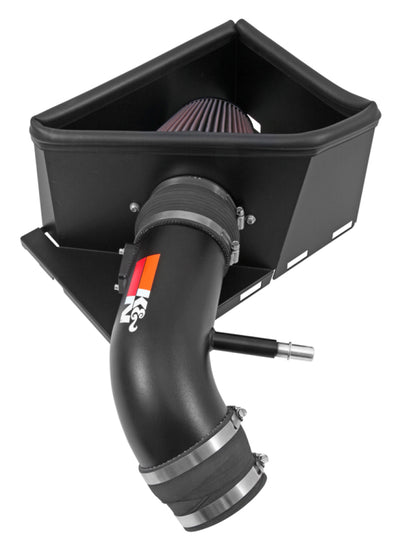 K&N 14-15 Ram 2500/3500 6.4L V8 High Flow Performance Intake Kit-Cold Air Intakes-Deviate Dezigns (DV8DZ9)