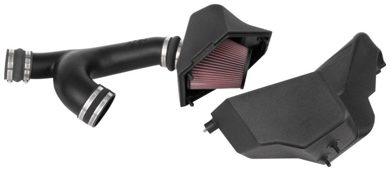 K&N 15-20 Ford F-150 V6 2.7L/3.5L F/I Aircharger Performance Intake-Cold Air Intakes-Deviate Dezigns (DV8DZ9)