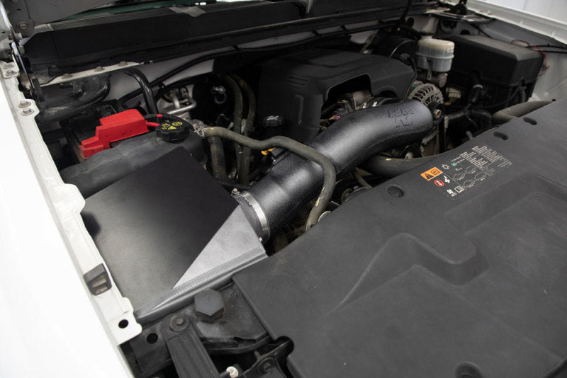 K&N 09-14 Chevrolet V8-4.8/5.3/6.0/6.2L - Performance Air Intake System-Cold Air Intakes-Deviate Dezigns (DV8DZ9)