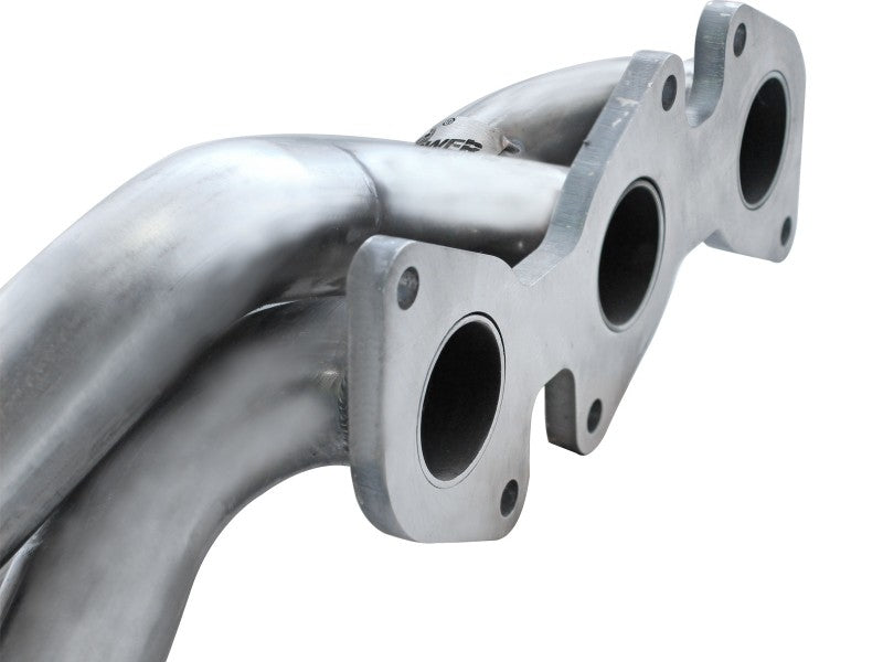 aFe 05-11 Toyota Tacoma V6-4.0L Twisted Steel 409 Stainless Steel Long Tube Header w/ Cat-Headers & Manifolds-Deviate Dezigns (DV8DZ9)