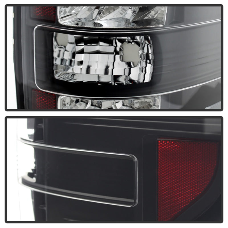 Spyder Ford F150 09-14 LED Tail Lights Black ALT-YD-FF15009-LED-BK-Tail Lights-Deviate Dezigns (DV8DZ9)