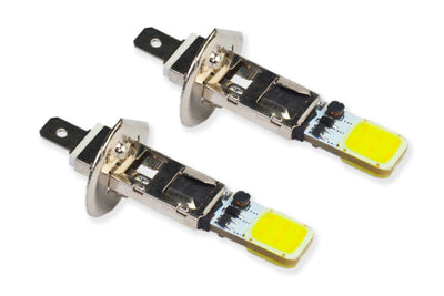 Diode Dynamics H1 COB12 LED - Cool - White (Pair)-Bulbs-Deviate Dezigns (DV8DZ9)