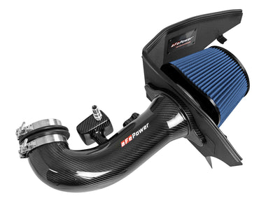aFe - Track Series Carbon Fiber Cold Air Intake System With Pro 5R Filters | 19 - 24 GM Trucks 5.3L/6.2L-Cold Air Intakes-Deviate Dezigns (DV8DZ9)
