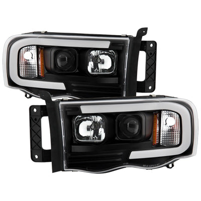 Spyder Dodge Ram 1500 02-05/Ram 2500/3500 03-05 High-Power LED Headlights - Black PRO-YD-DR02V2PL-BK-Headlights-Deviate Dezigns (DV8DZ9)