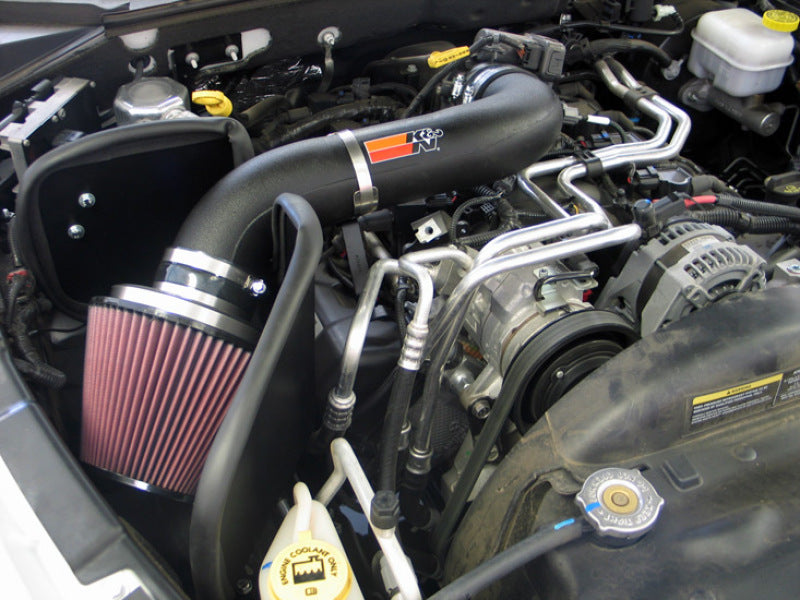 K&N 05-06 Dodge Dakota V8-4.7L Performance Intake Kit-Cold Air Intakes-Deviate Dezigns (DV8DZ9)