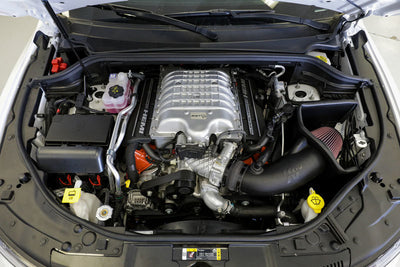 K&N 18-19 Jeep Grand Cherokee Trackhawk V8-6.2L F/I Aircharger Performance Intake-Cold Air Intakes-Deviate Dezigns (DV8DZ9)