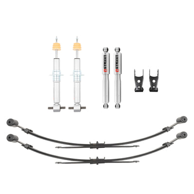 Belltech 2019+ GM Silverado Lowering Kit w/ Street Performance Struts-Lowering Kits-Deviate Dezigns (DV8DZ9)