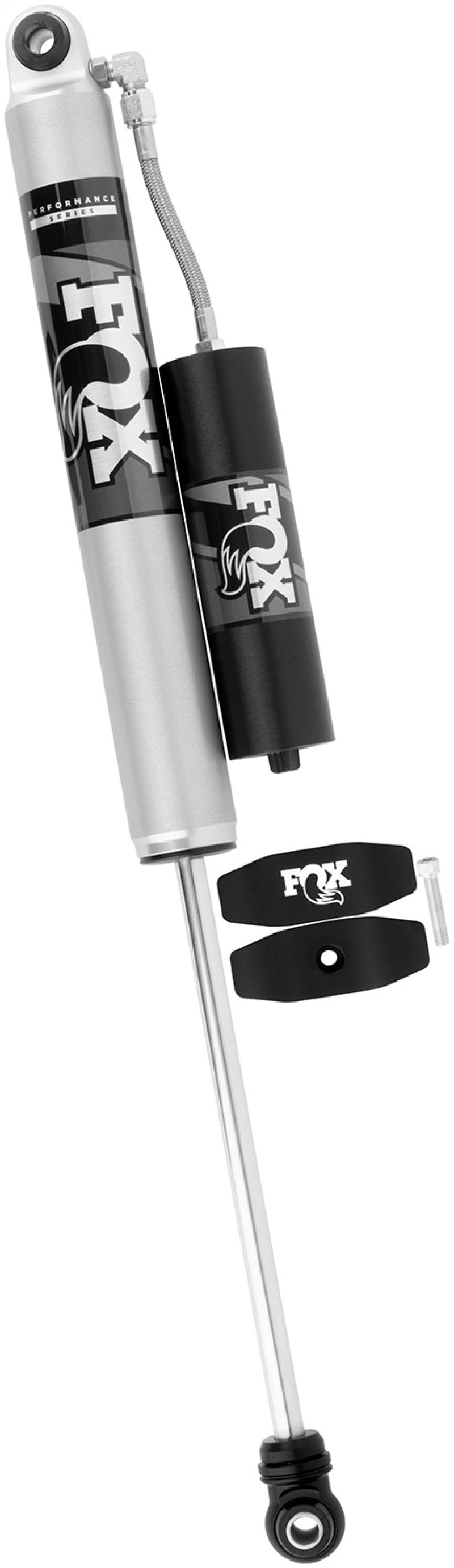 Fox 2017+ Ford F-250 2.0 Perf Series 12.1in Smooth Body R/R Rear Shock 0-1in. Lift-Shocks and Struts-Deviate Dezigns (DV8DZ9)