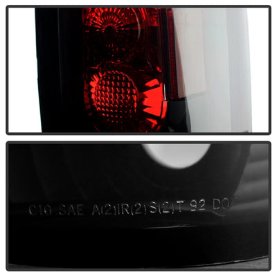 Spyder Chevy C/K Series 1500 88-98/GMC Sierra 88-98 G2 Euro Tail Lights Blk Smke ALT-YD-CCK88G2-BSM-Tail Lights-Deviate Dezigns (DV8DZ9)