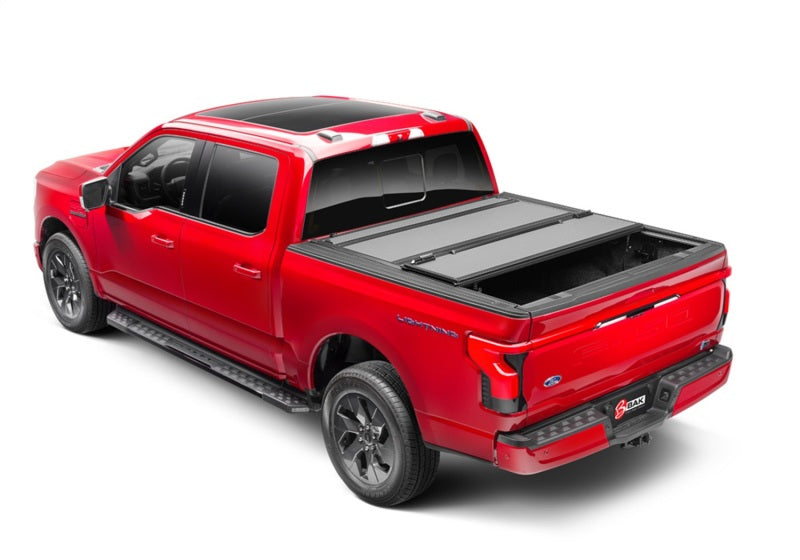 BAK 21-22 Ford F-150 (Incl. 2022 Lightning) BAKFlip MX4 5.7ft Bed Cover - Matte Finish-Tonneau Covers - Hard Fold-Deviate Dezigns (DV8DZ9)