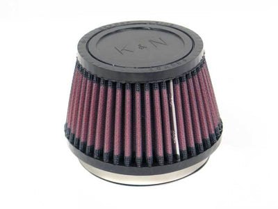 K&N Filter Universal Rubber Filter 3 1/2 inch Flange 4 5/8 inch Base 3 1/2 inch Top 3 inch Height-Air Filters - Universal Fit-Deviate Dezigns (DV8DZ9)