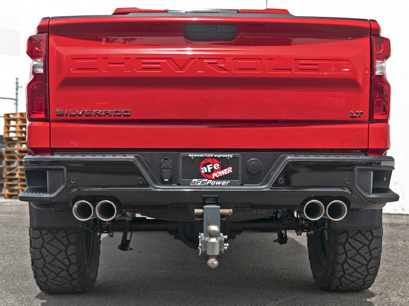 aFe Vulcan Series 3in 304SS Exhaust Cat-Back Exh w/ Pol Tips 2019 GM Silverado / Sierra 1500 V8-5.3L-Catback-Deviate Dezigns (DV8DZ9)