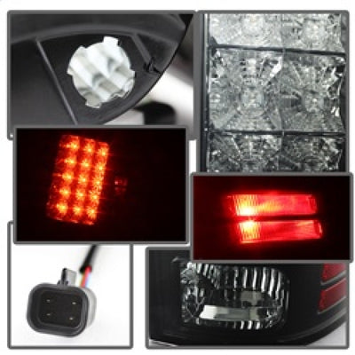 Spyder Dodge Ram 1500 13-14 13-14 LED Tail Lights LED Model only - Blk Smke ALT-YD-DRAM13-LED-BSM-Tail Lights-Deviate Dezigns (DV8DZ9)