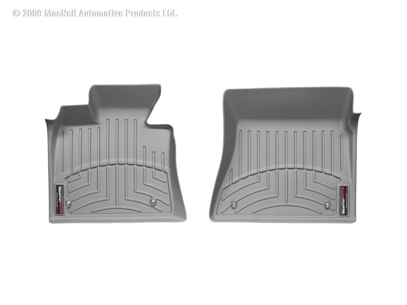 WeatherTech 14+ Chevrolet Silverado Front FloorLiner - Grey-Floor Mats - Rubber-Deviate Dezigns (DV8DZ9)