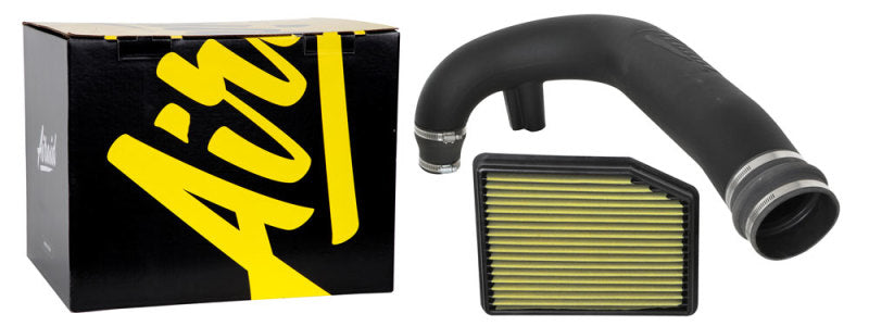 Airaid 19-20 Chevrolet Silverado 1500 L4-2.7L Jr Intake Kit - Oiled / Yellow Media-Cold Air Intakes-Deviate Dezigns (DV8DZ9)