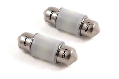 Diode Dynamics 31mm HP6 LED Bulb LED - Cool - White (Pair)-Bulbs-Deviate Dezigns (DV8DZ9)