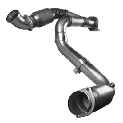 Kooks 07-08 GM 1500 3in x OEM Out Cat SS Y Pipe Kooks HDR Req-Y Pipes-Deviate Dezigns (DV8DZ9)